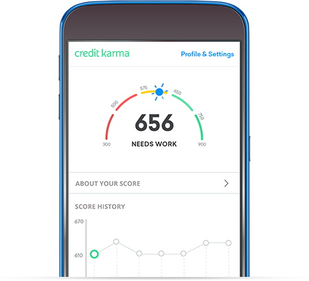 How to update score on credit karma