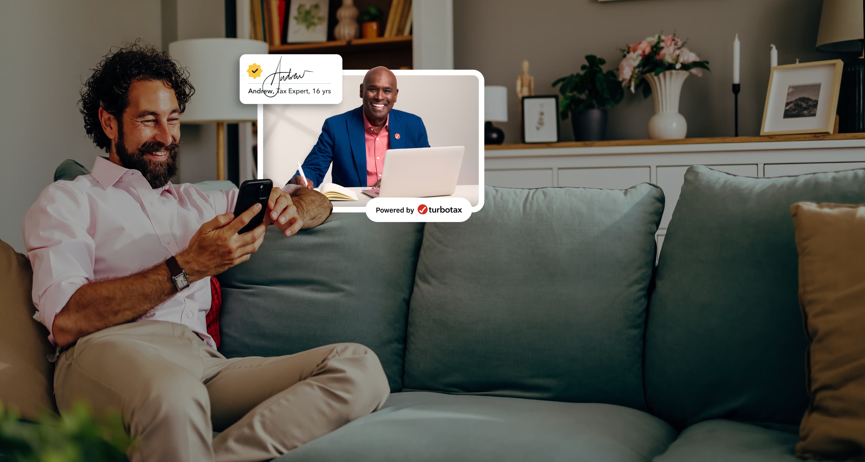 Real expert advice background