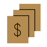 Tips on managing bills icon