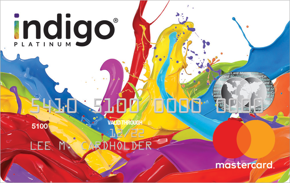 indigo credit card