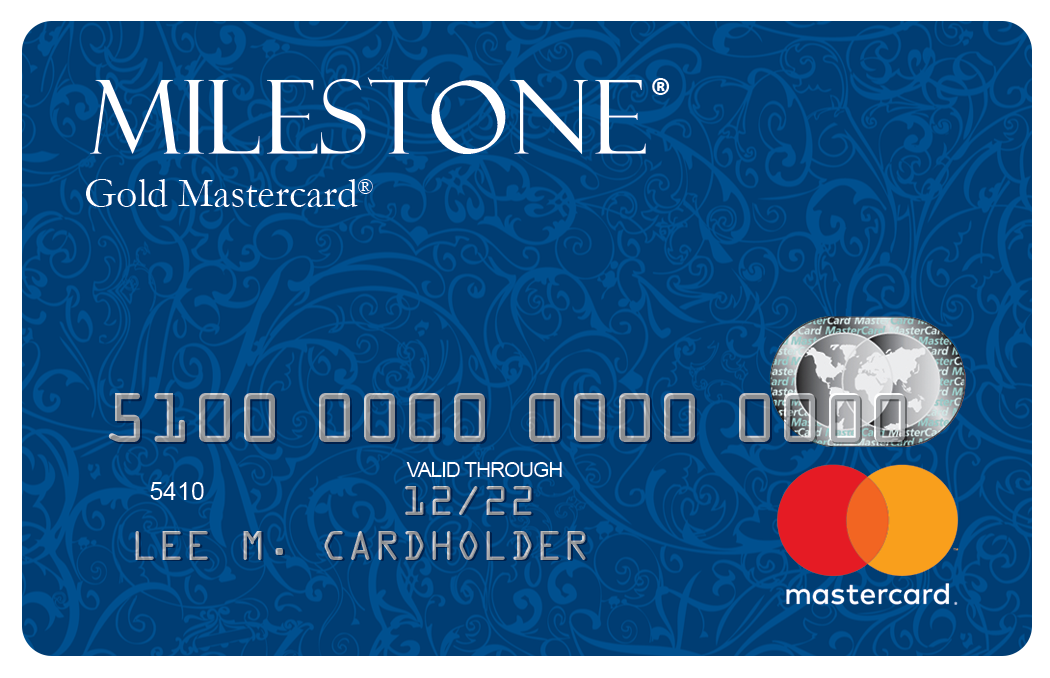 Image result for Milestone Gold MasterCard